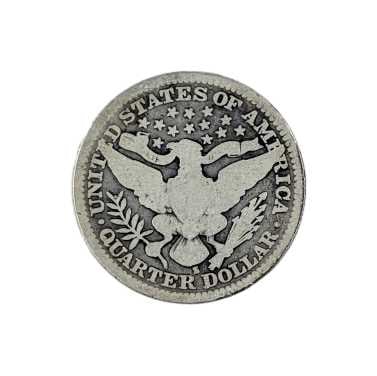 1903-S Silver Barber Quarter - 2