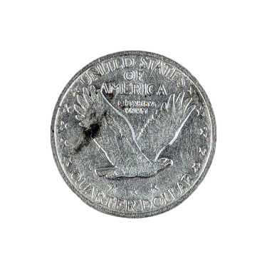 1923 Silver Standing Liberty Quarter - 2