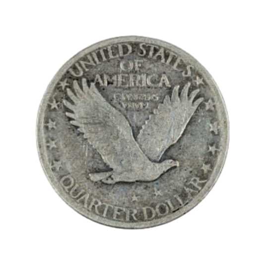 1927-S Silver Standing Liberty Quarter-Key Date - 2