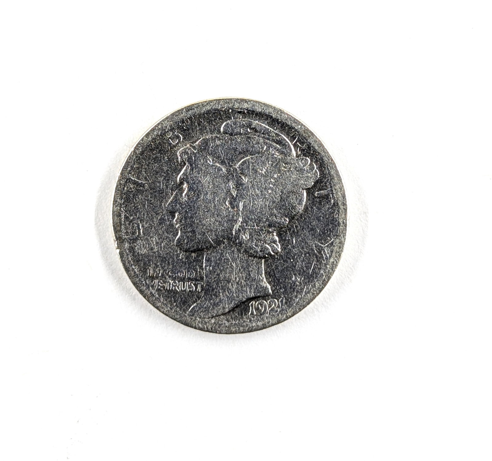 1921-D Silver Mercury Dime- Key Date: _ 