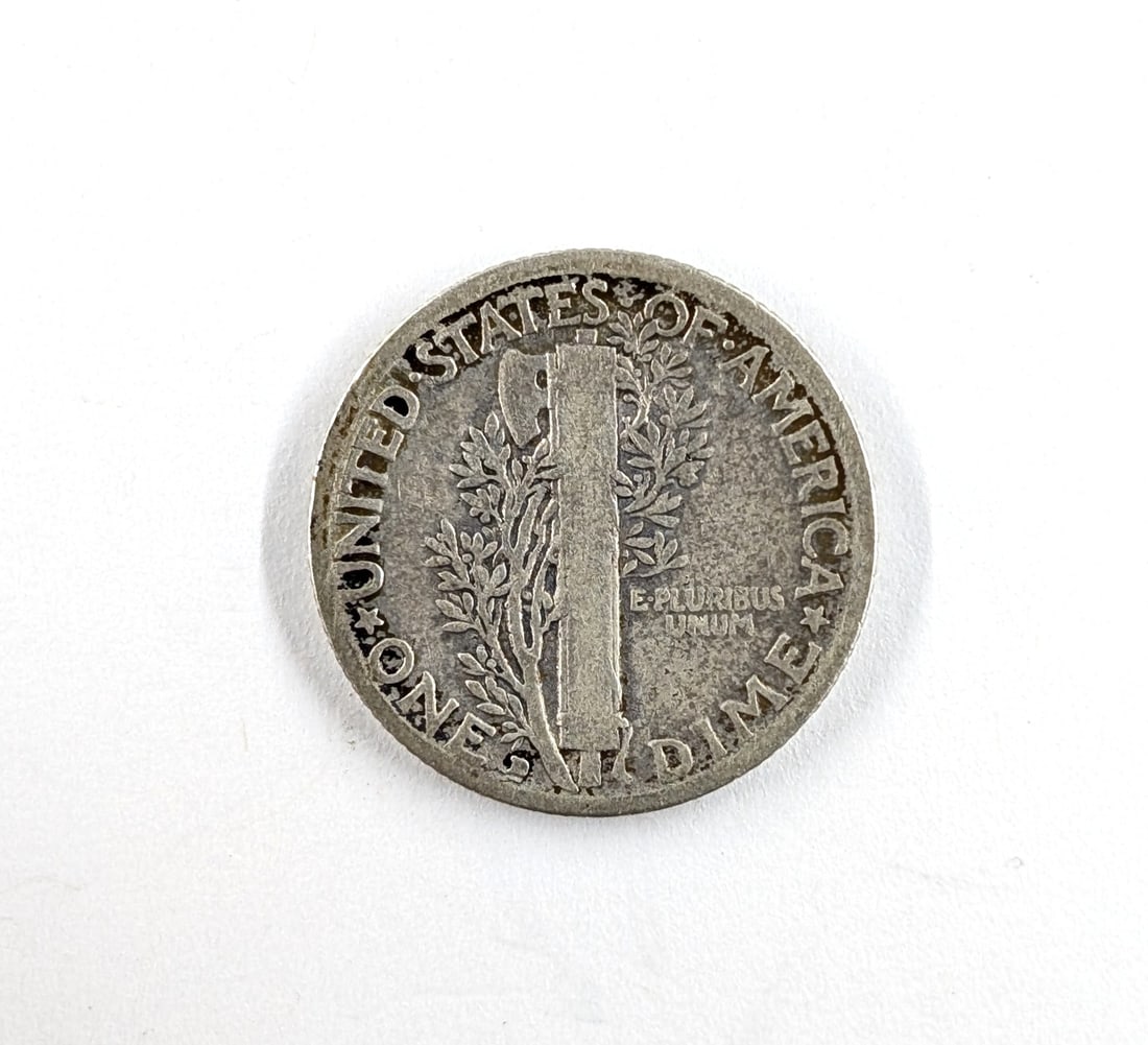 1931-D Silver Mercury Dime- Key Date - 2