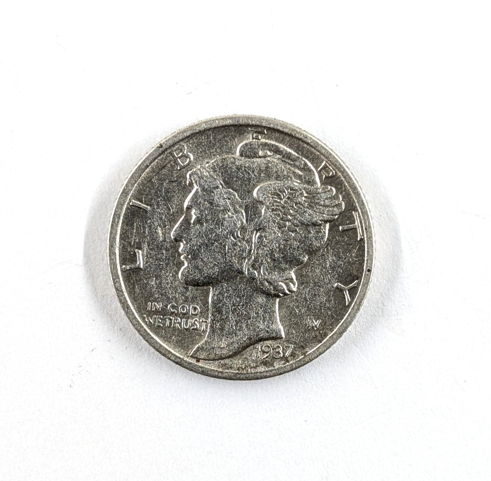 1937-D Silver Mercury Dime - 3