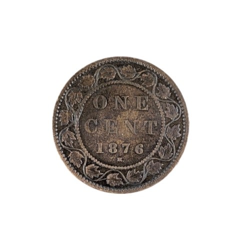 1876 Canadian Cent - 2