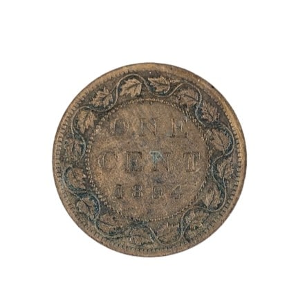 1894 Canadian Cent - 2