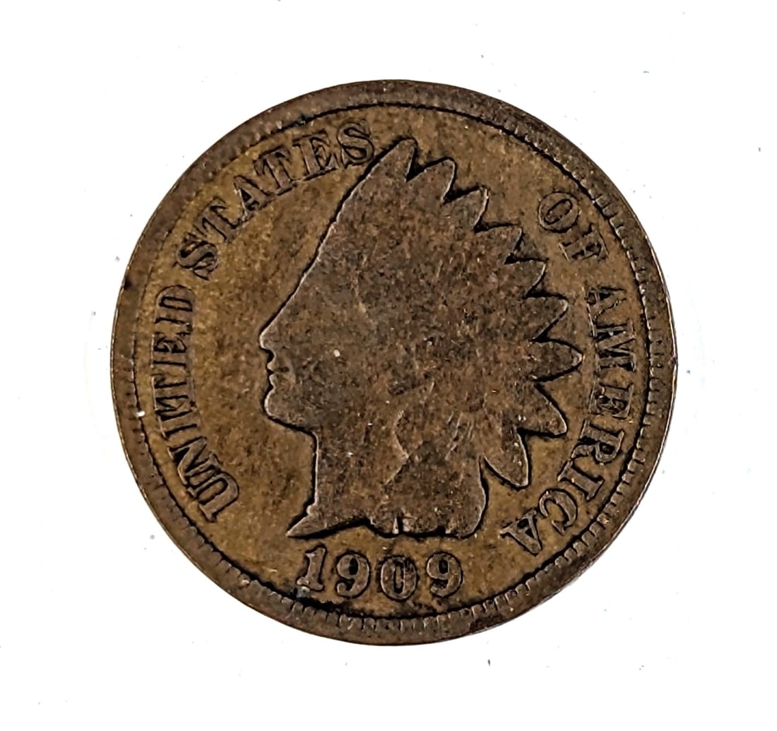 1909-S Indian Head Cent- Key Date: _ 