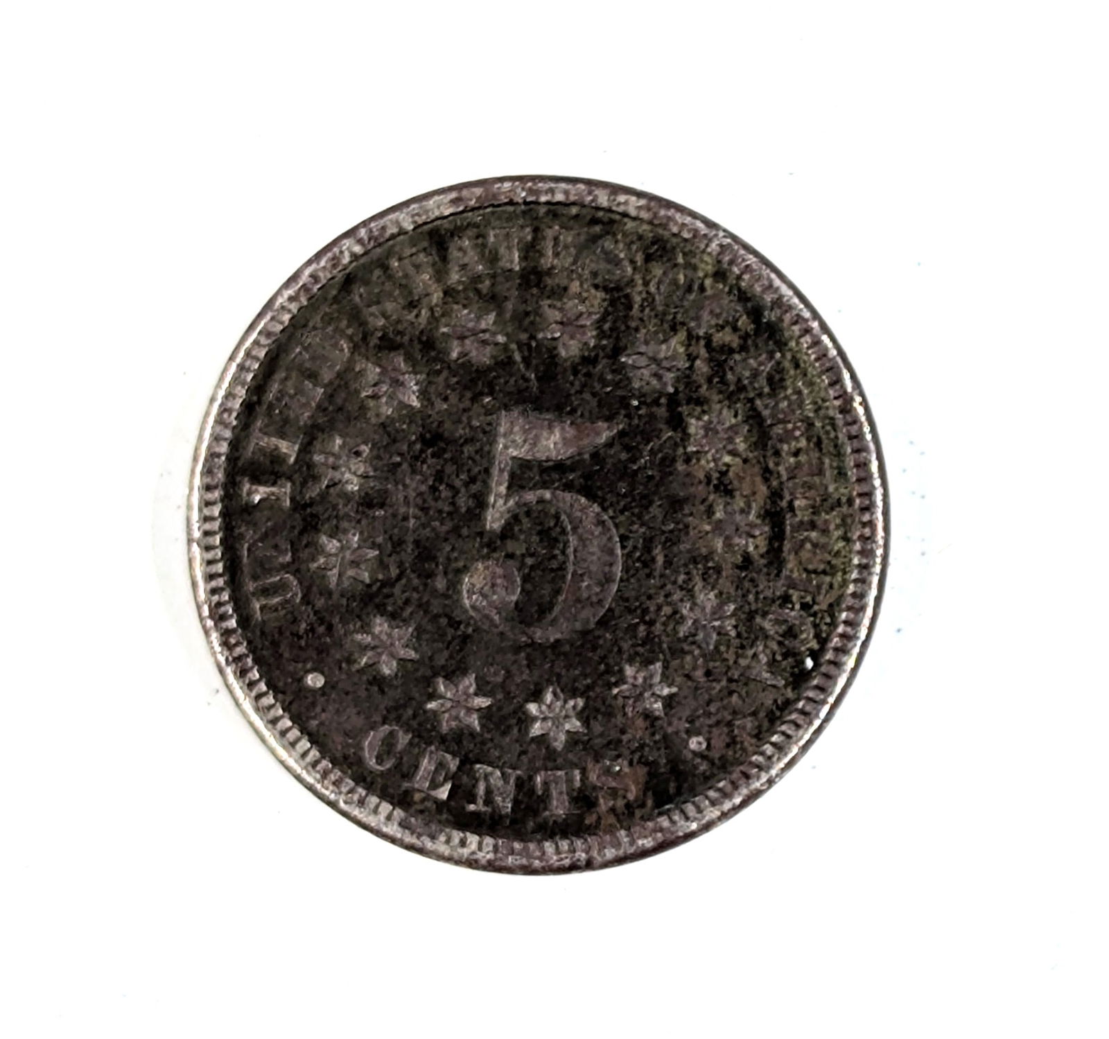 1870 Shield Nickel - 2