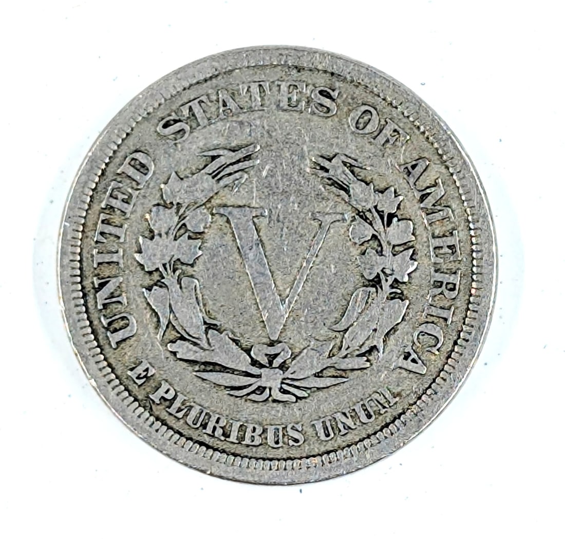 1883 Liberty V Nickel- No Cents - 2