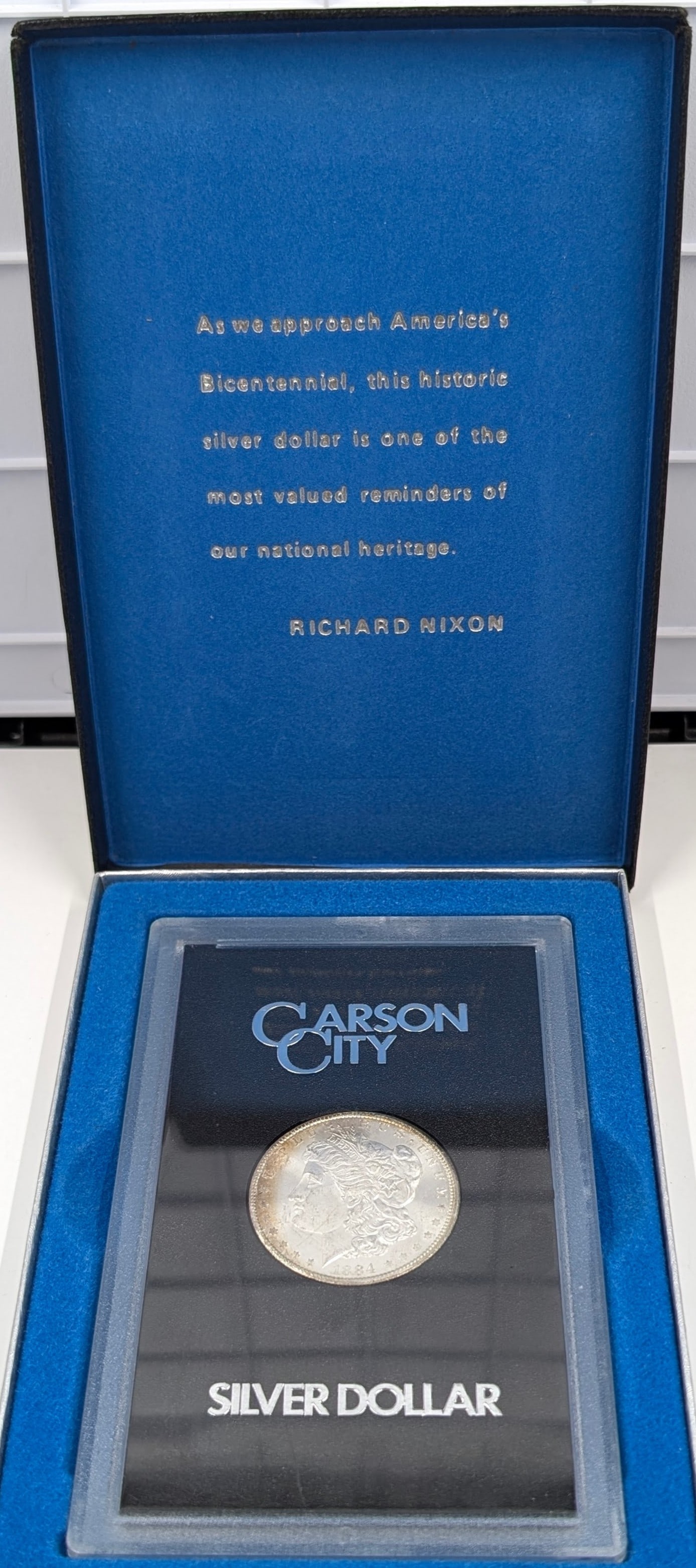 FEATURE - GSA Hoard! 1884 CC Toned Morgan Silver Dollar: Amazing Color!