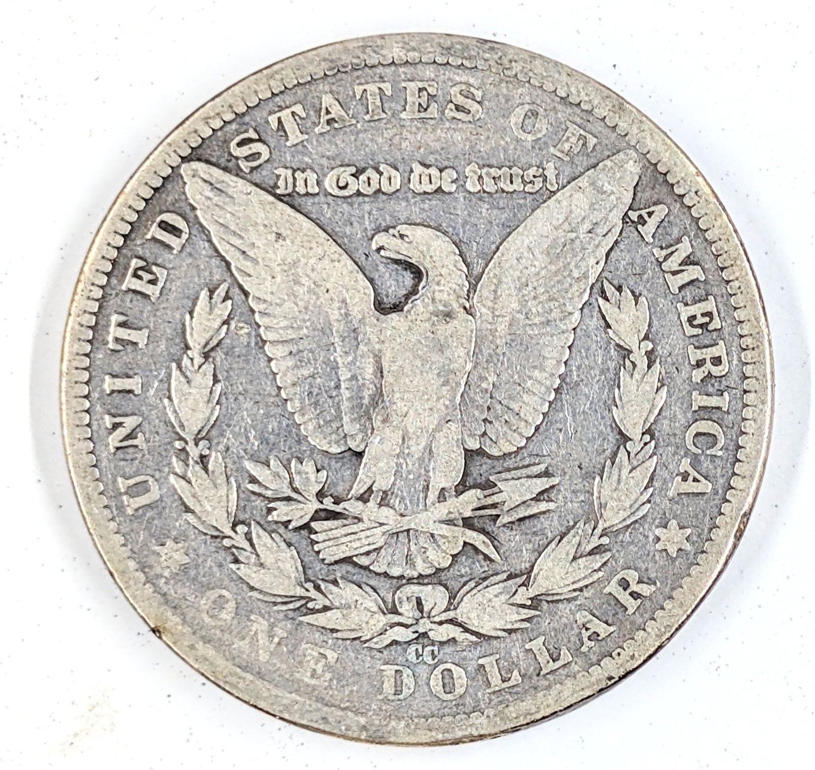 1892-CC Morgan Silver Dollar- Carson City Mint/ Key Date - 2