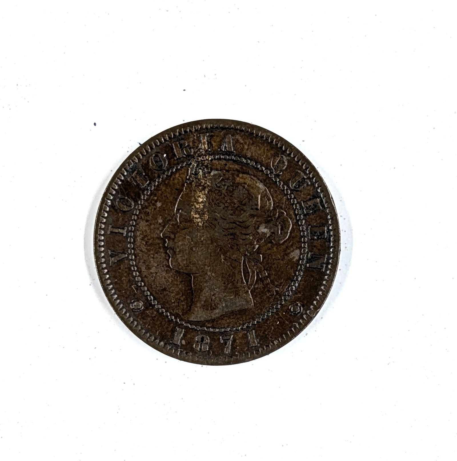 1871 Canadian Cent Edward Island: _ 