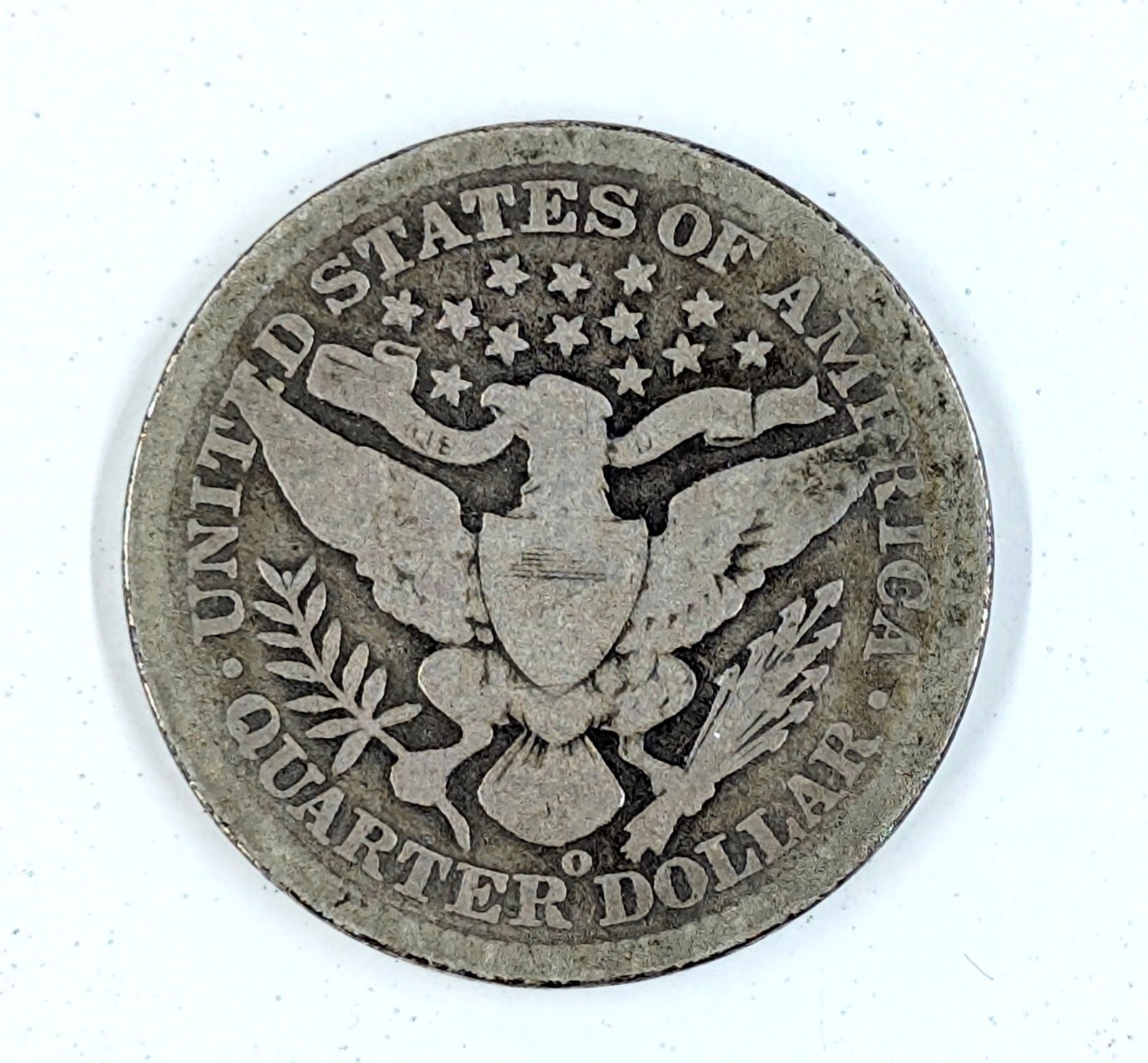 1896-O Silver Barber Quarter-Key Date - 2