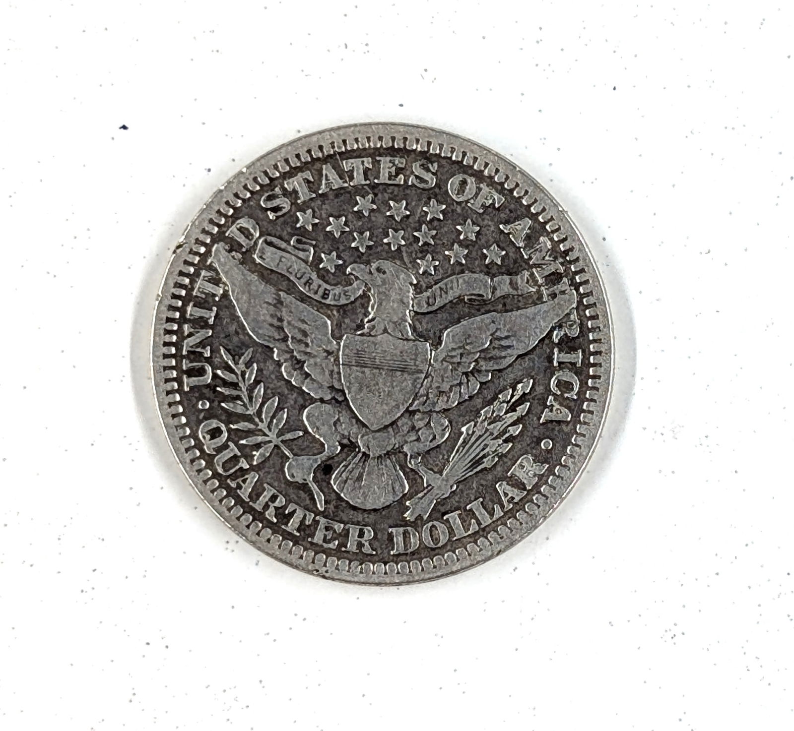 1909 Silver Barber Quarter - 2