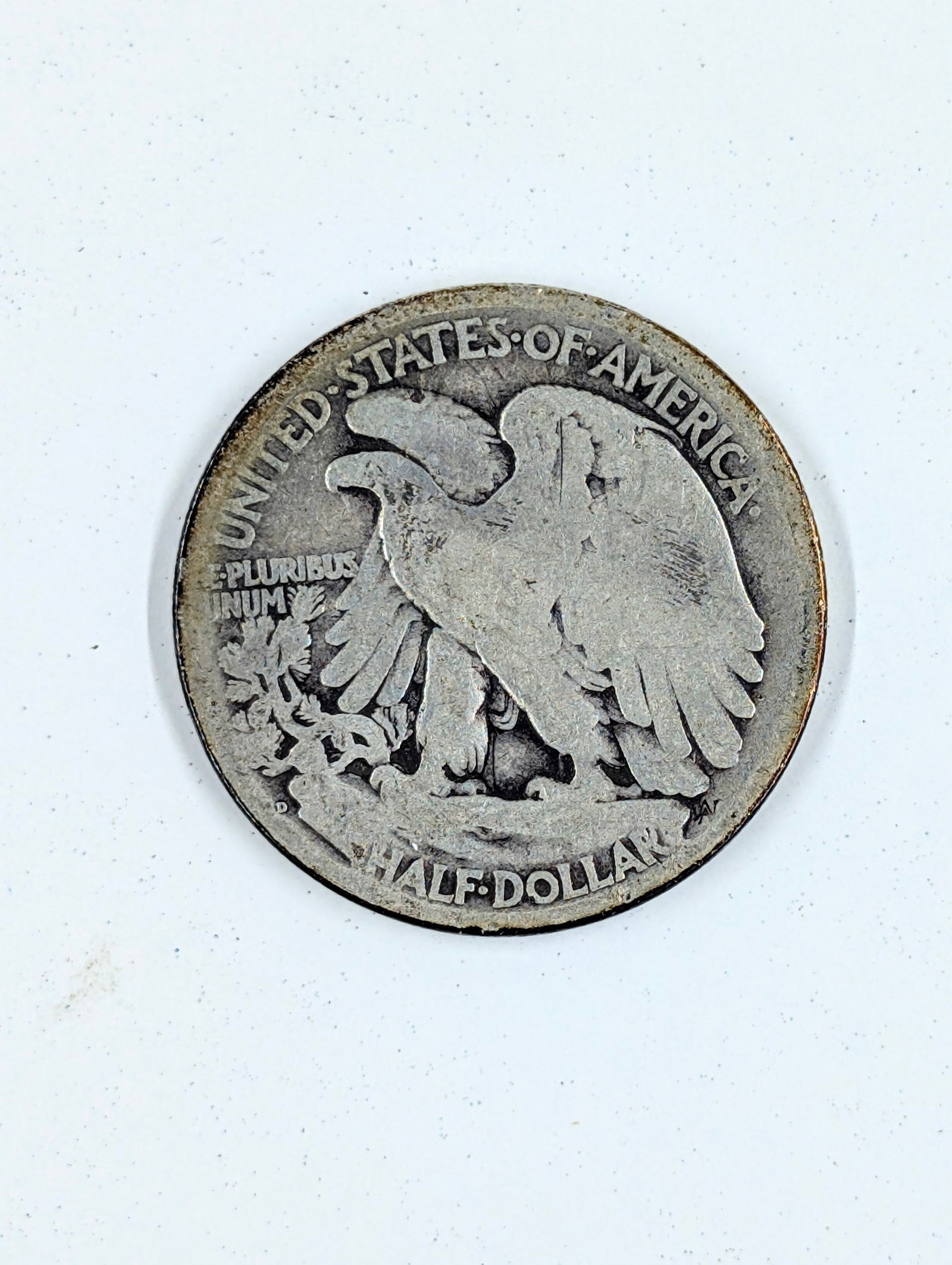 1919-D Silver Walking Liberty Half Dollar- Key Date - 2