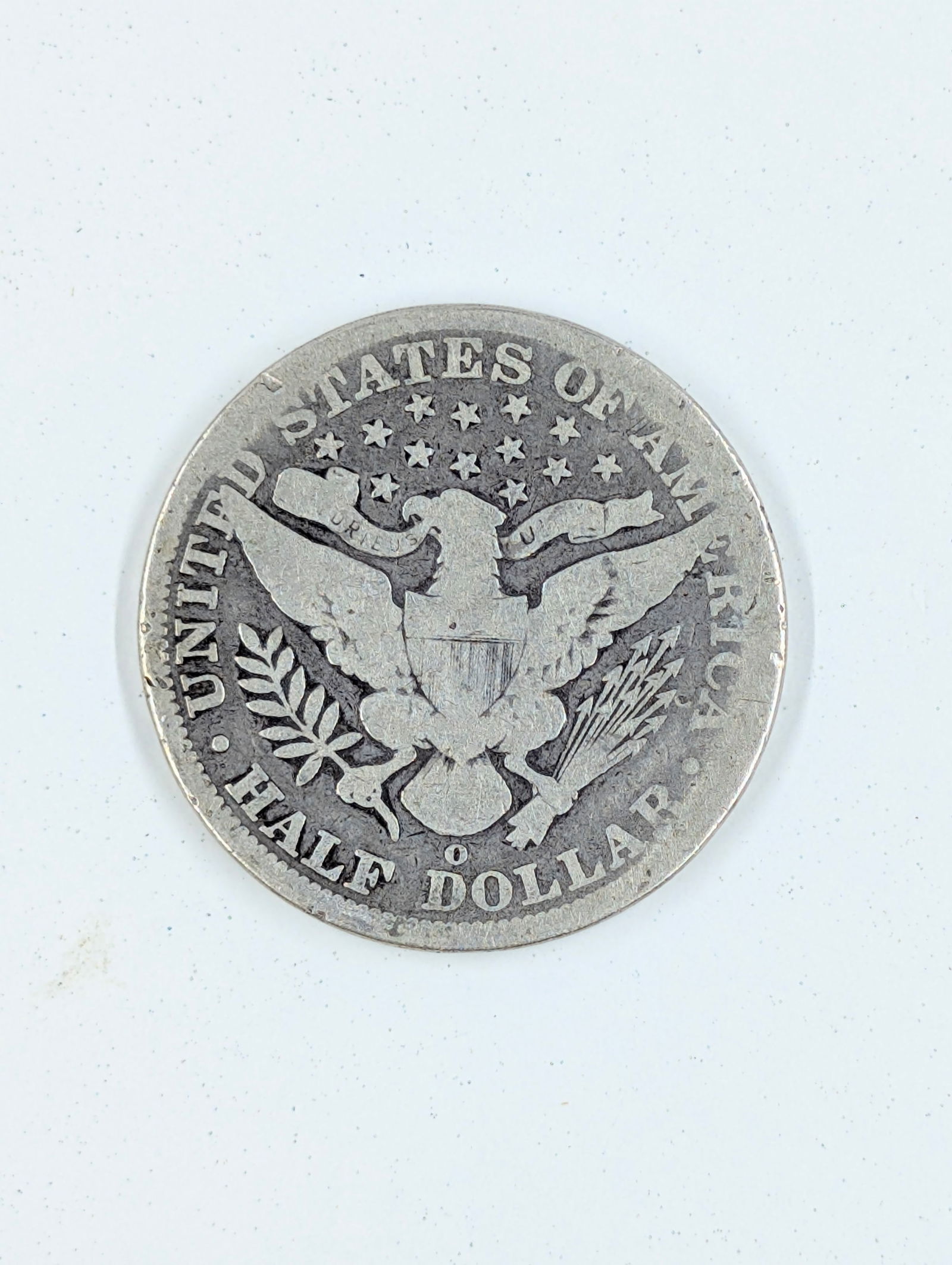 1895-O Silver Barber Half Dollar - 2