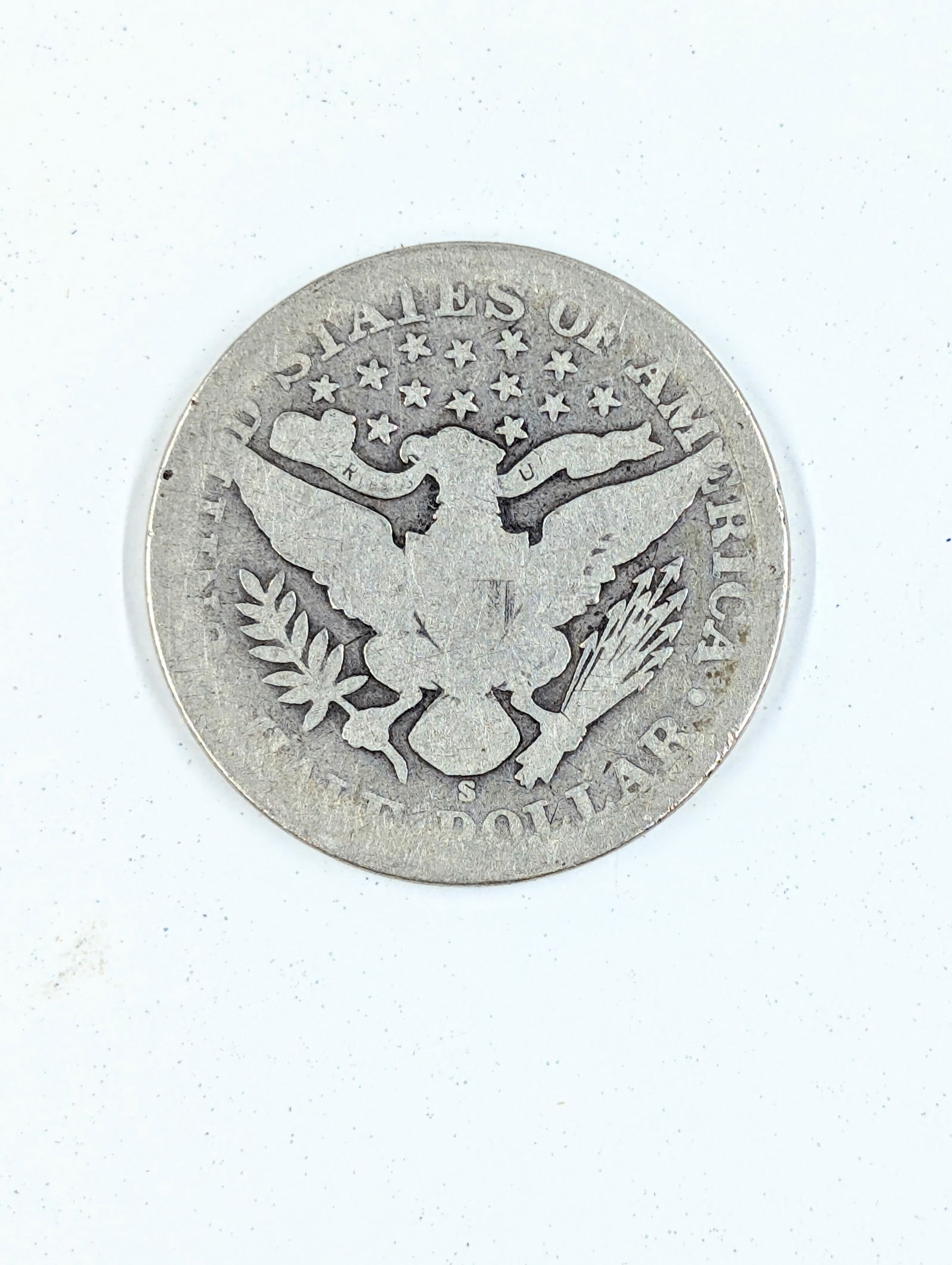 1904-S Silver Barber Half Dollar - 2
