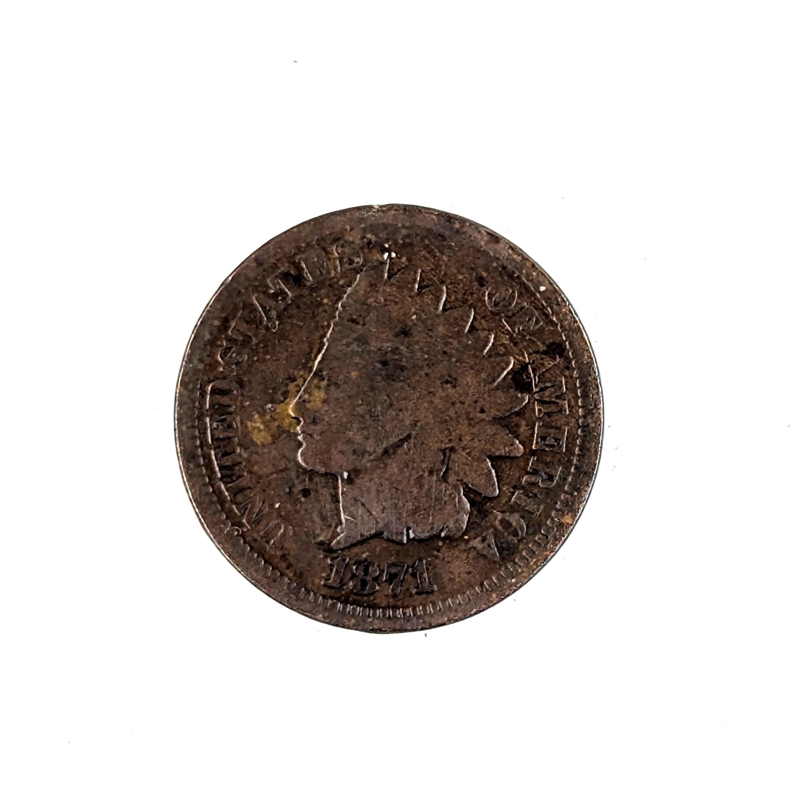 1871 Indian Head Cent- Key Date: _