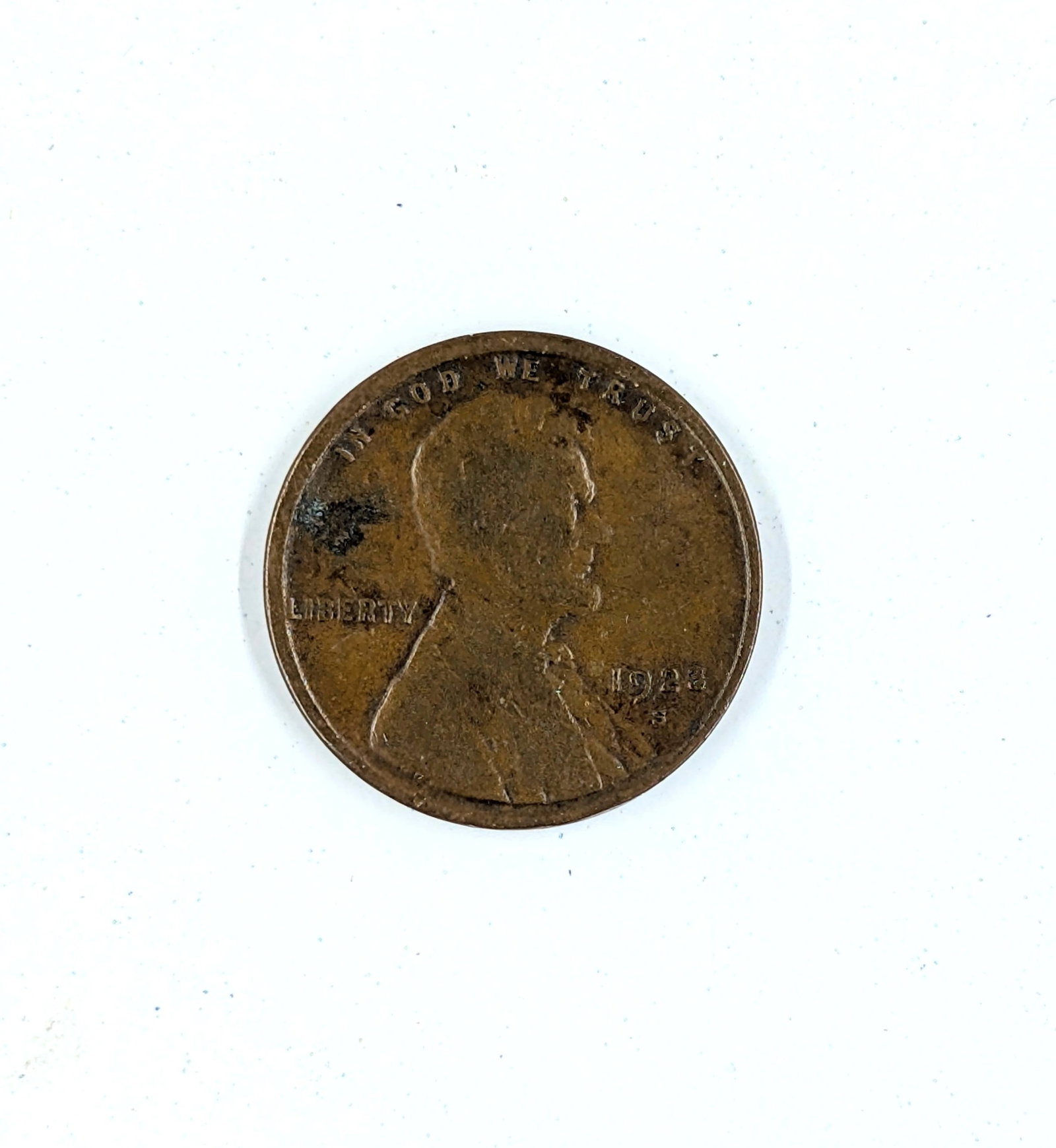 1923-S Wheat Cent: _ 