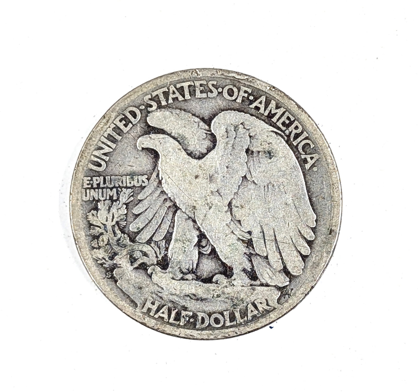 1921-S Silver Walking Liberty Half Dollar- Key Date - 2