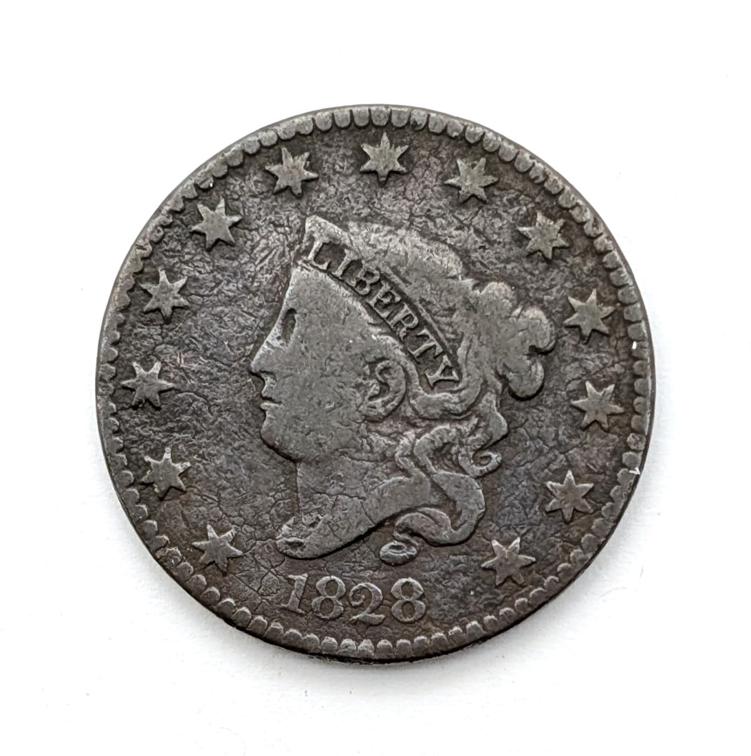 1828 Large Cent (1 of 2)
