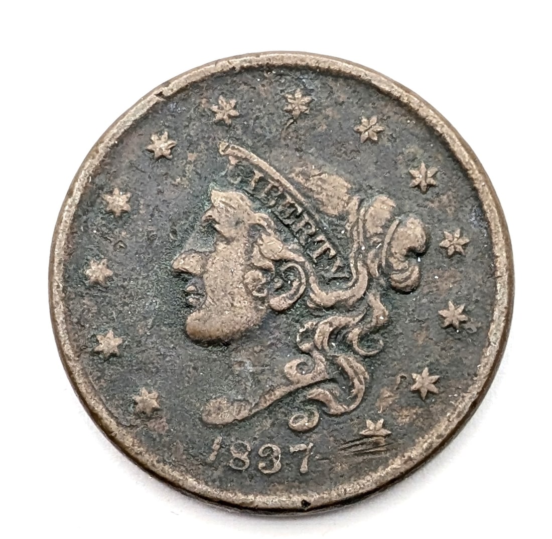 1837 Large Cent (1 of 2)