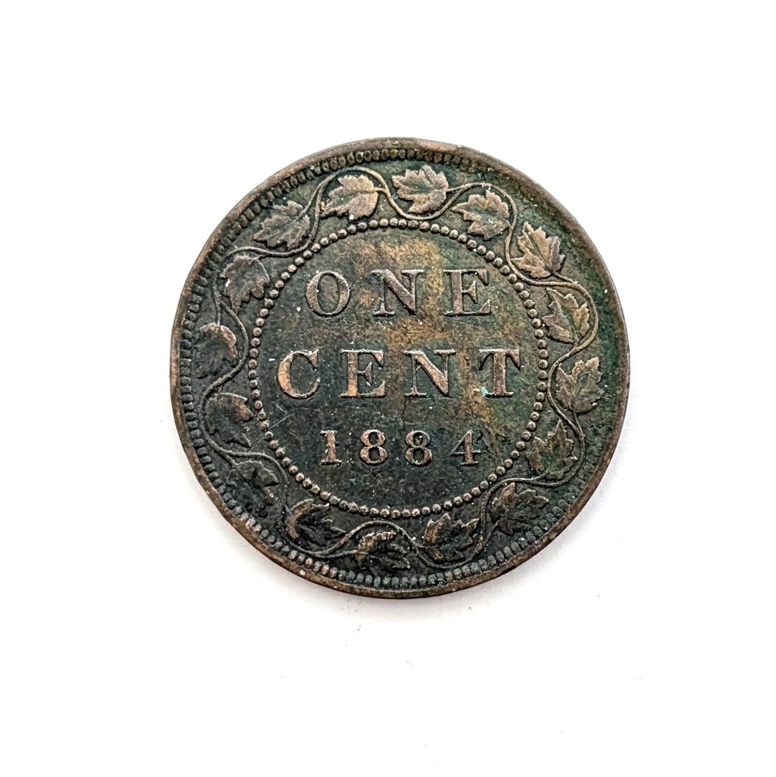 1884 Canadian Large Cent - 2