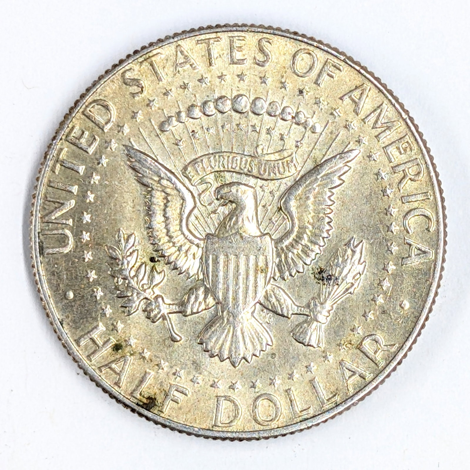 1969-D Silver John F Kennedy Half Dollar - Toned - 2