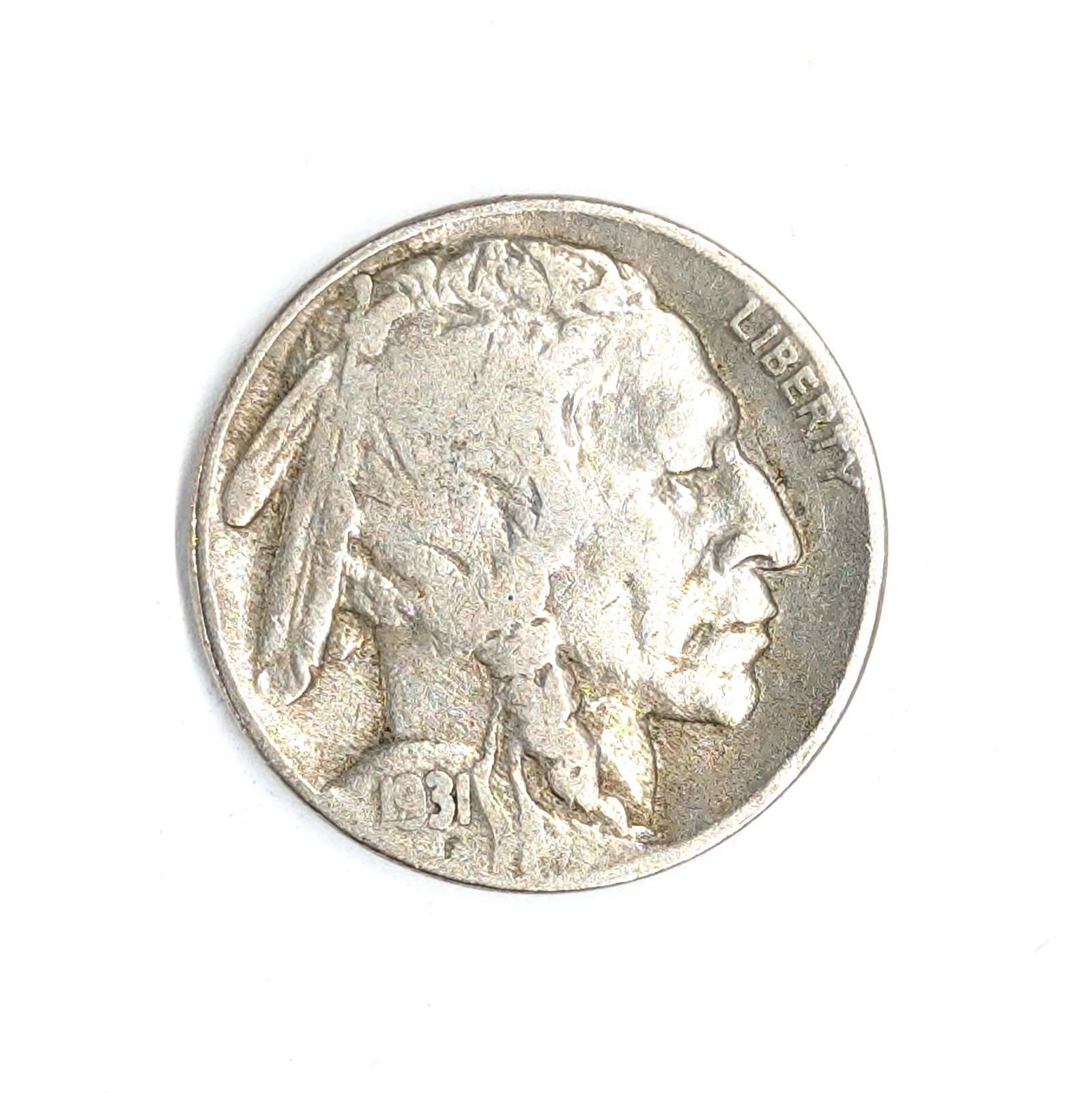 1931-S Buffalo Head Nickel - Key Date - 3
