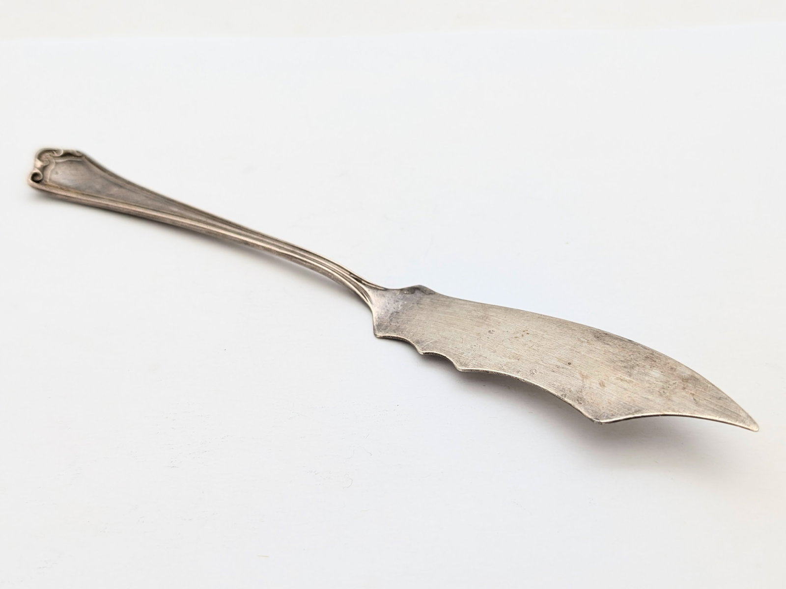 Vintage Sterling Silver Butter Knife - 20.18g: Length: 7in