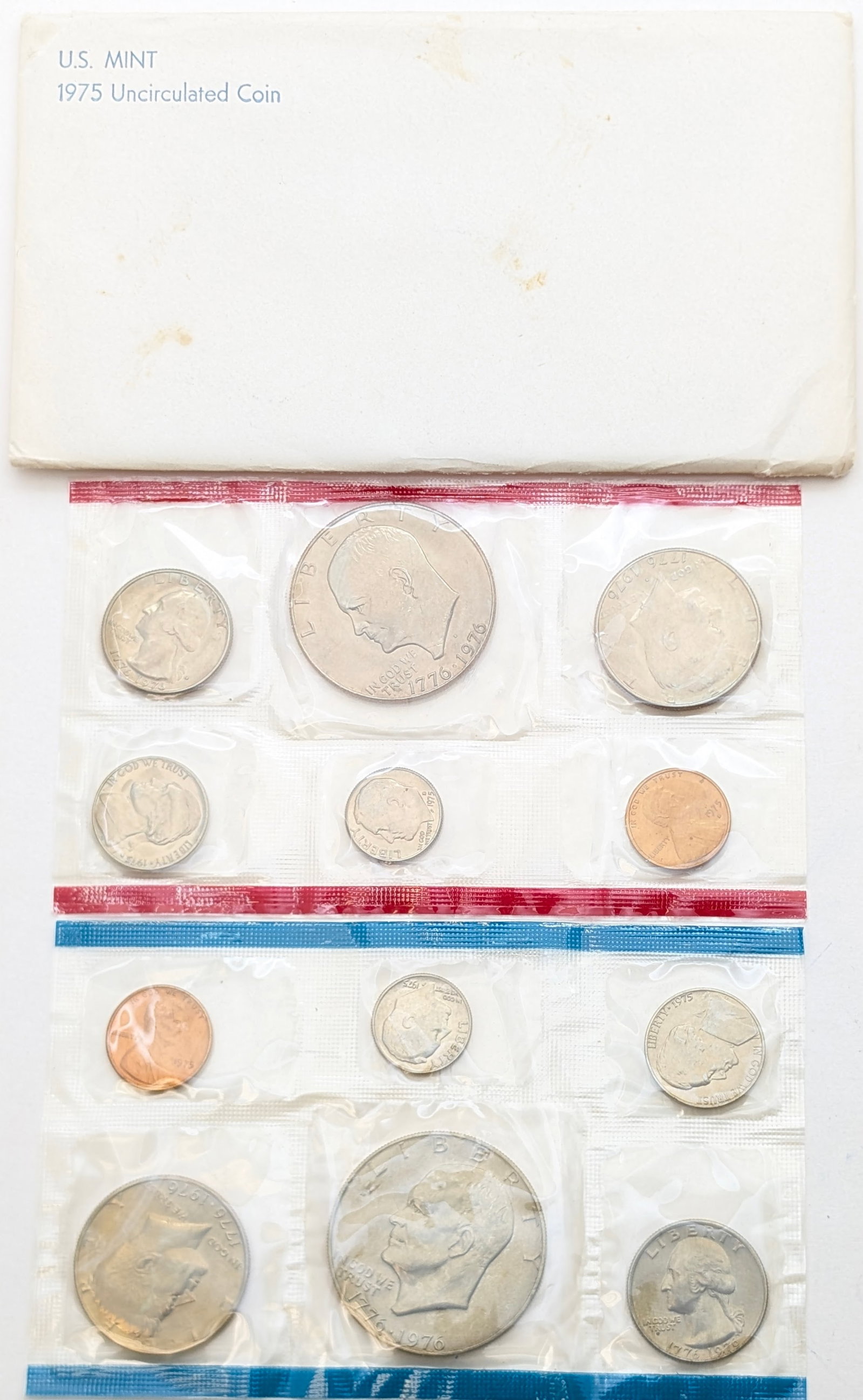 Bicentennial 1976 US Mint Uncirculated Coin Set (1 of 2)