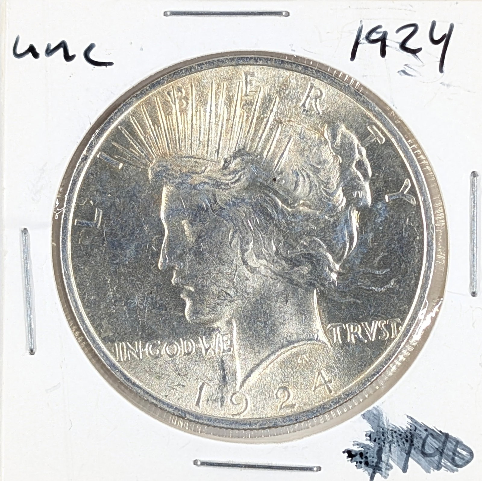 1924 Silver Peace Dollar (1 of 2)