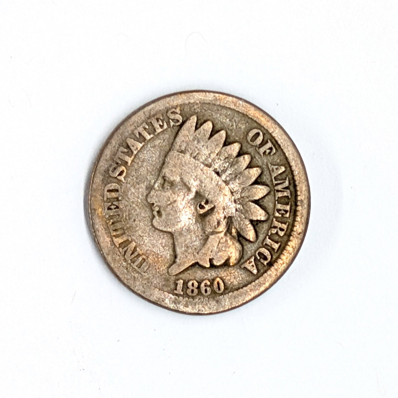 1860 Indian Head Cent: Coin