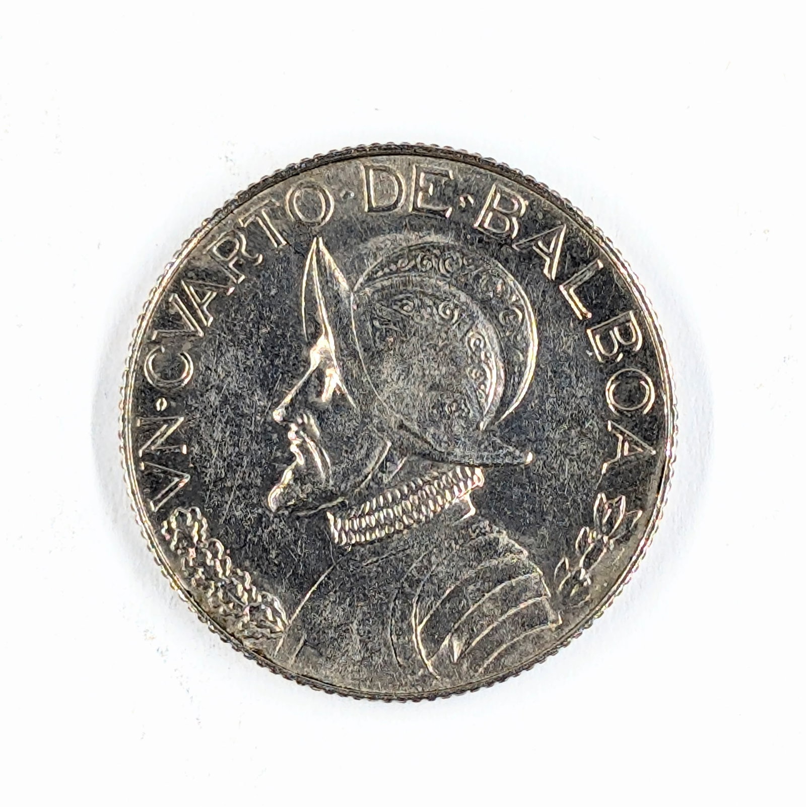 1966 Silver Panama 1/4 Balboa - VF - 2