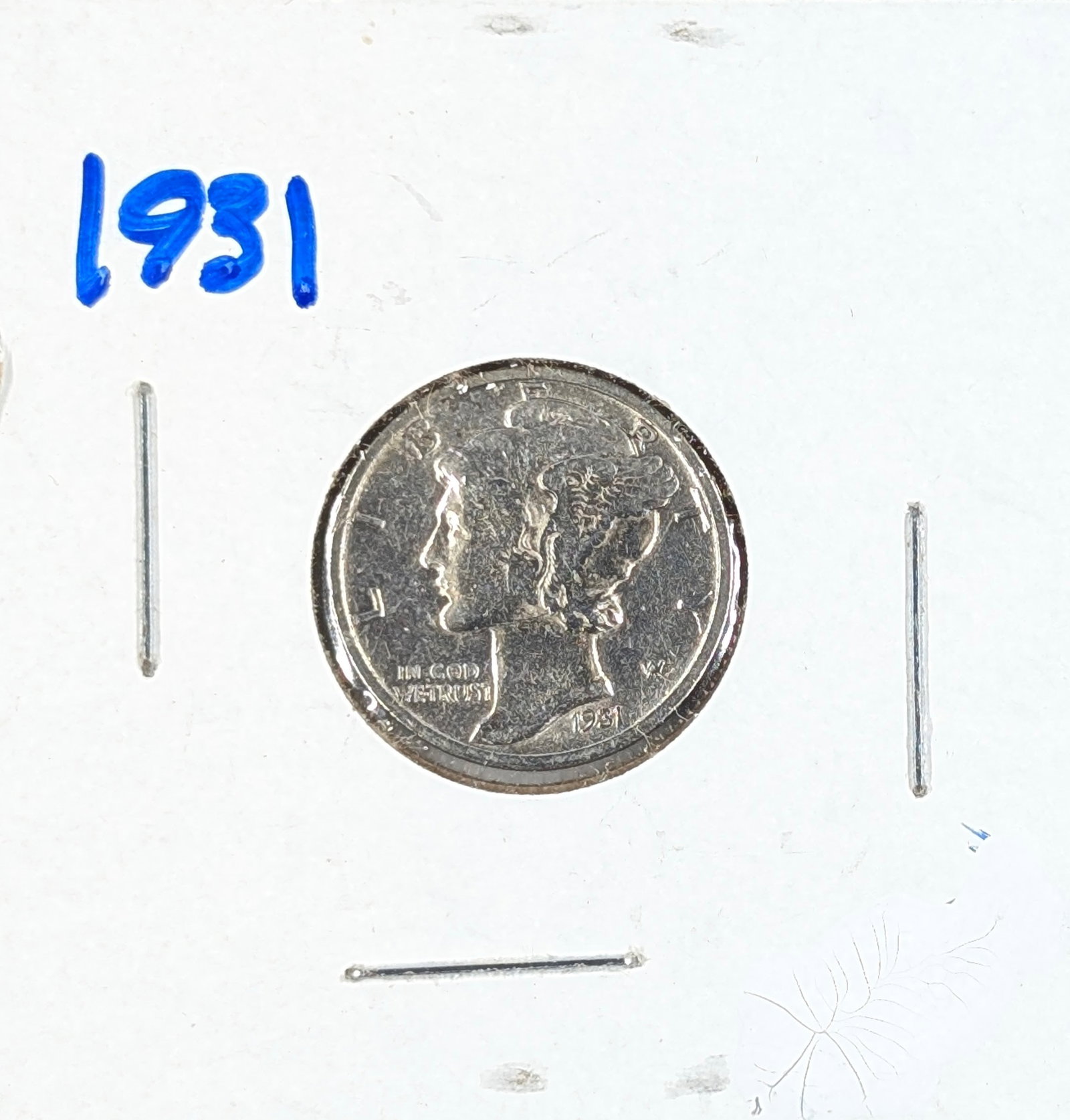 1931 Silver Mercury Dime - Uncirculated: Silver 