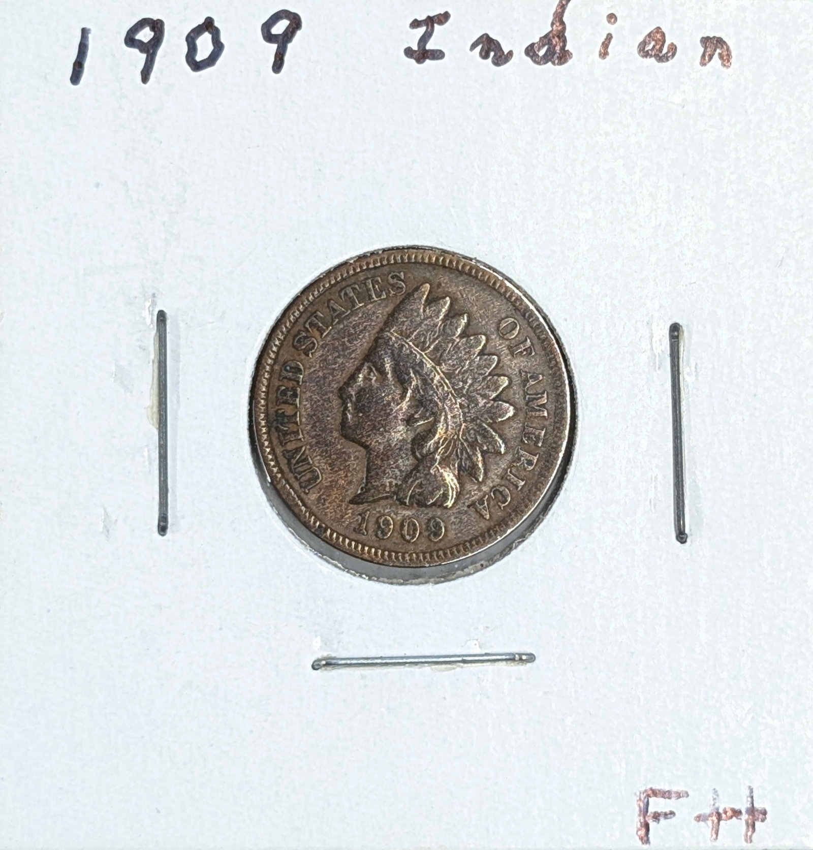 1909 Indian Head Cent (1 of 2)