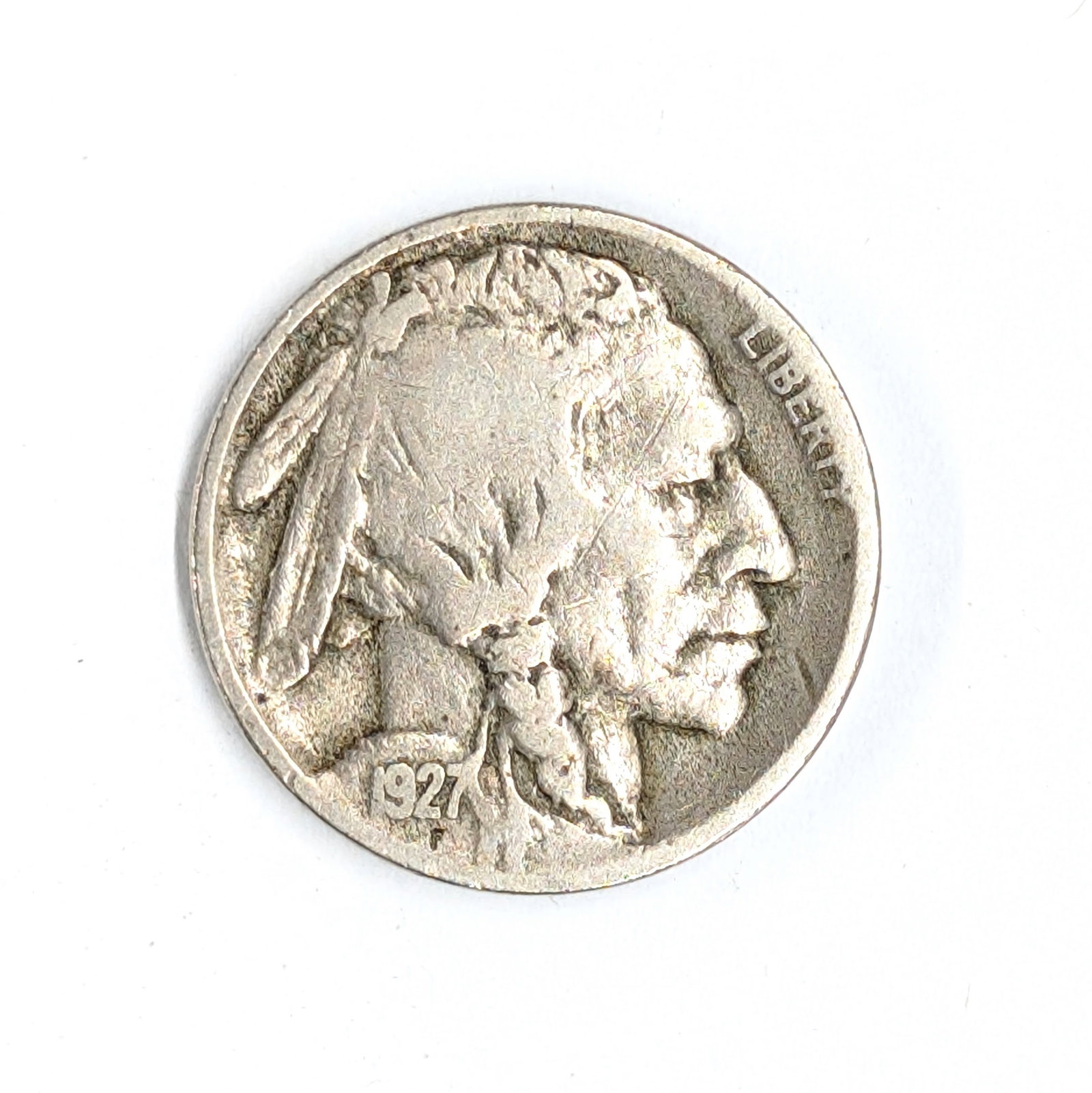 1927-D Buffalo Head Nickel: Coin 