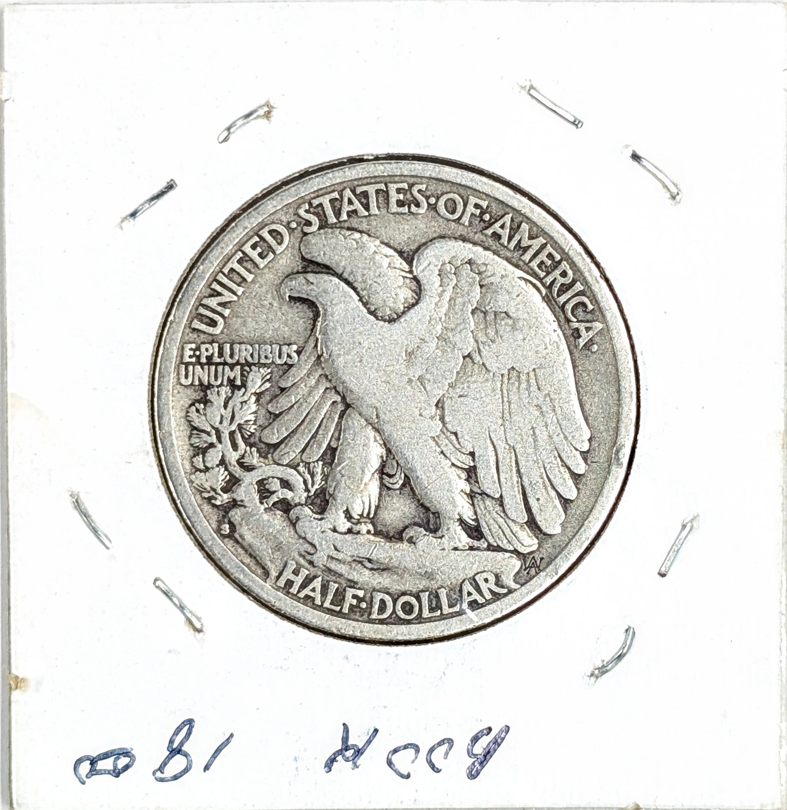 1929-S Silver Walking Liberty Half Dollar - 2