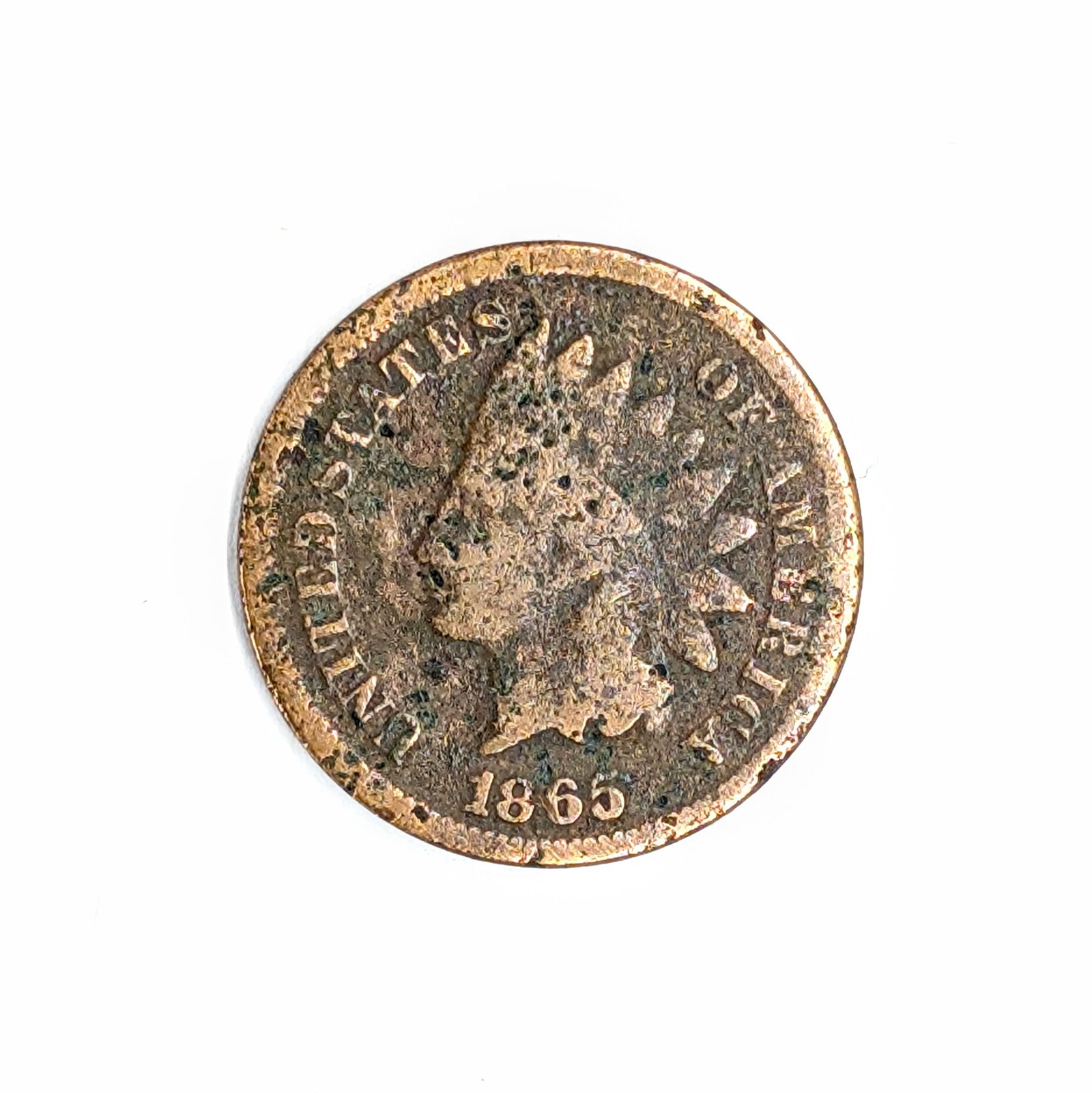 1965 Indian Head Cent: _ 