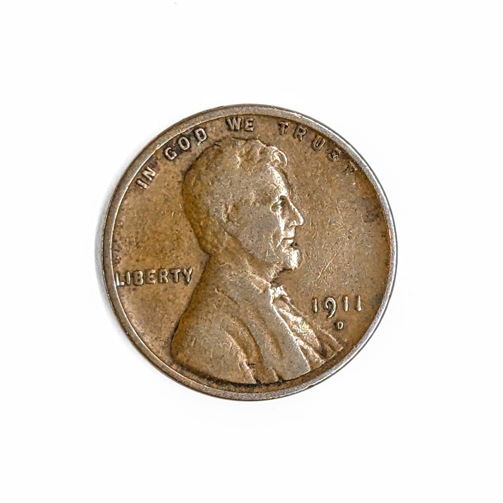 1911-D Wheat Cent: _ 