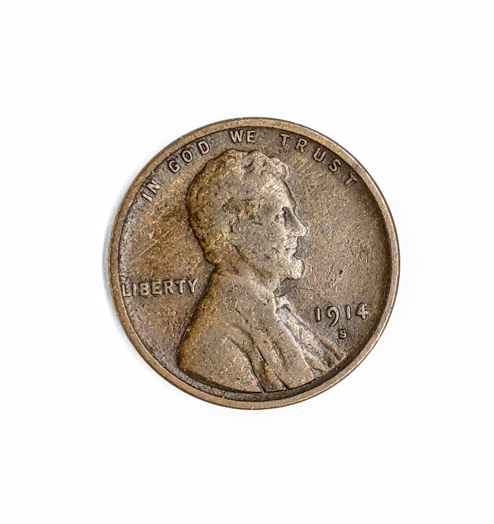 1914-S Wheat Cent- Key Date: _ 