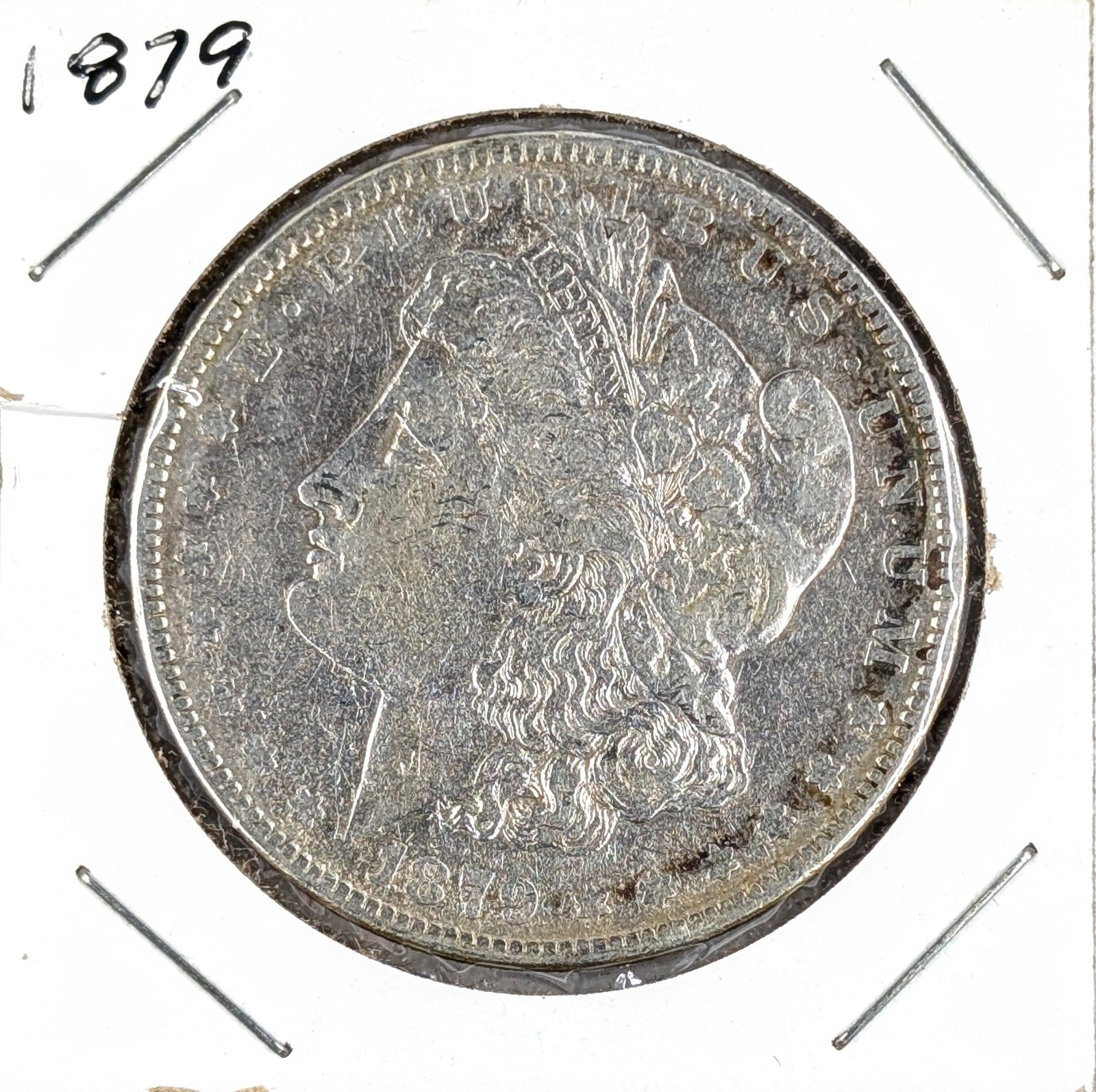 1879 Morgan Silver Dollar: _