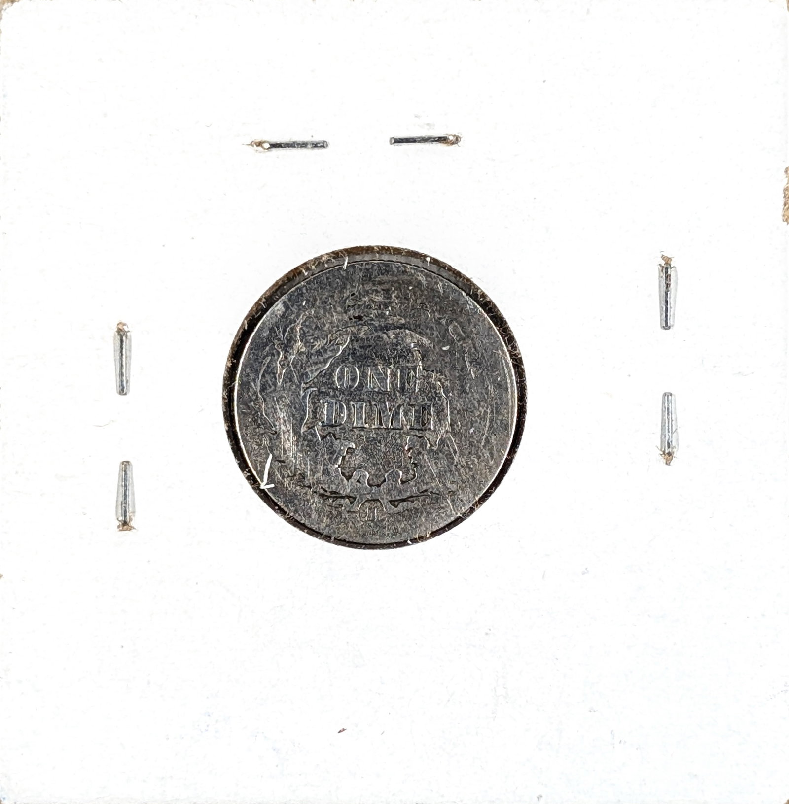 1876-S Silver Seated Liberty Dime - 2