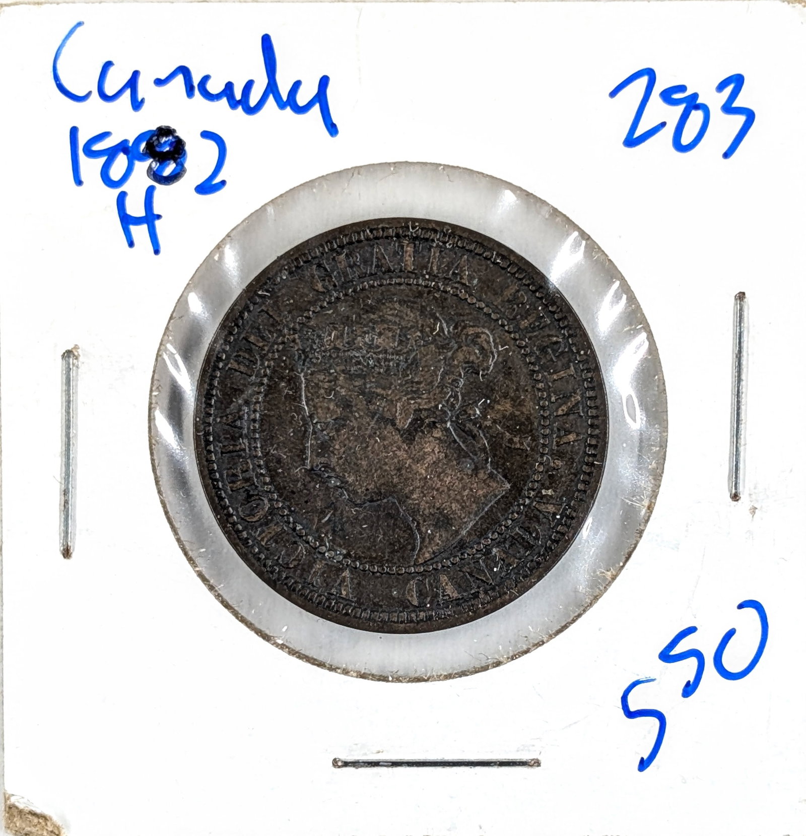1882 Canadian Large Cent (1 of 2)