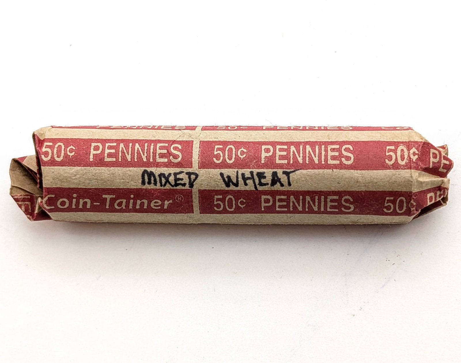 Roll of 50 Mixed Wheat Cents - 3