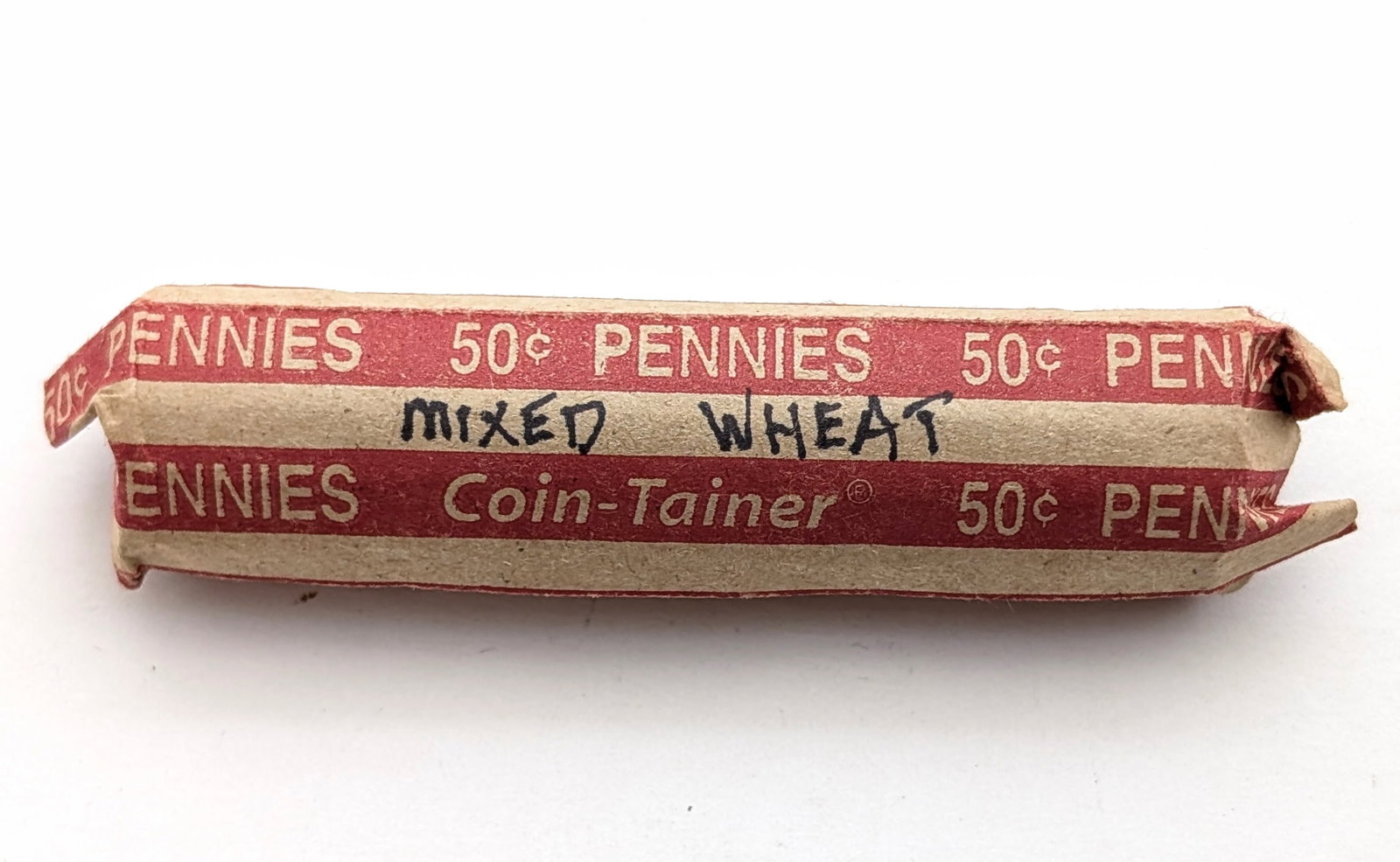 Roll of 50 Mixed Wheat Cents - 3