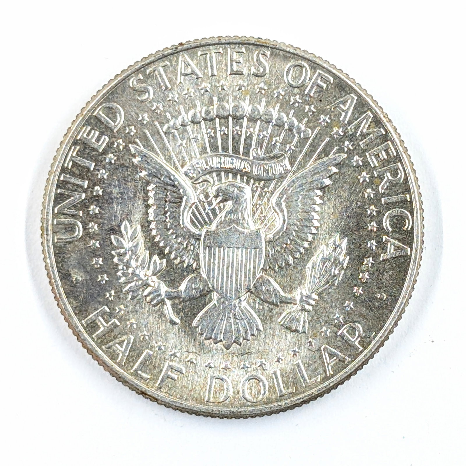 1967 Silver John F Kennedy Half Dollar 40% Silver - 2