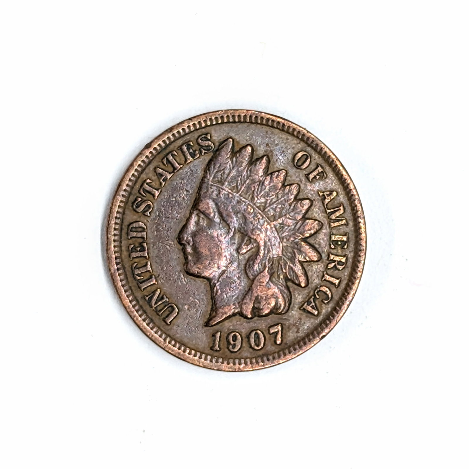 1907 Indian Head Cent: _