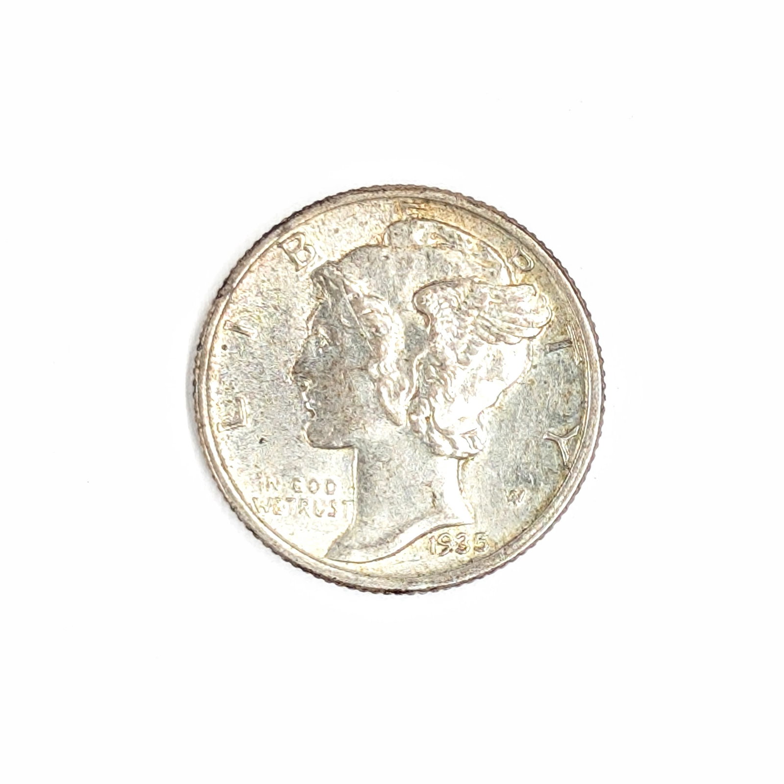 1935 Silver Mercury Dime (1 of 2)