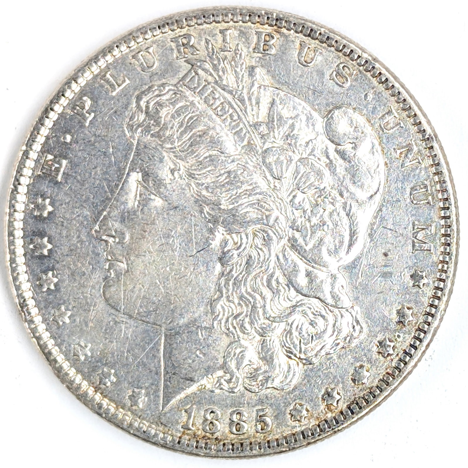 1885 Morgan Silver Dollar (1 of 2)