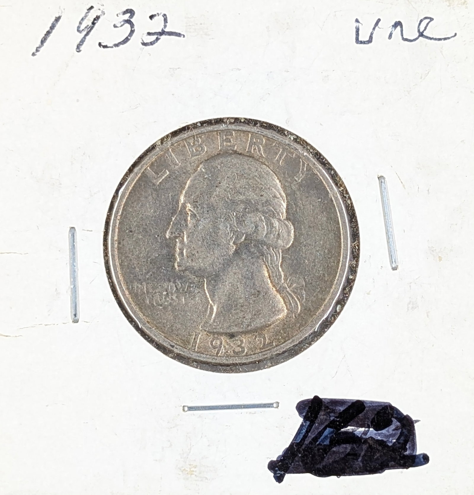 1932 Silver Washington Quarter: Silver 