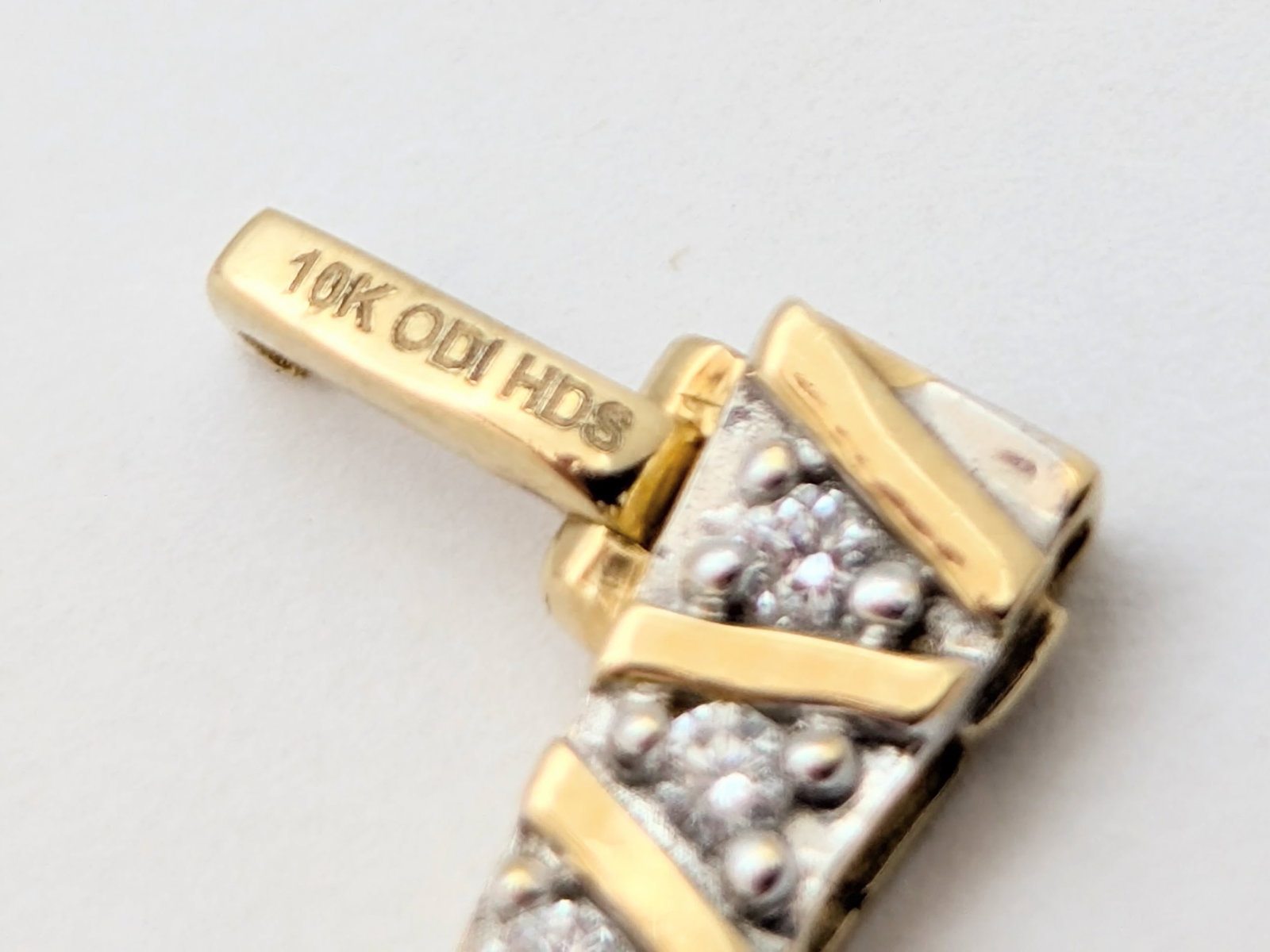 Helzberg Diamonds - 10K Gold Diamond Ladies Tennis Bracelet - 5